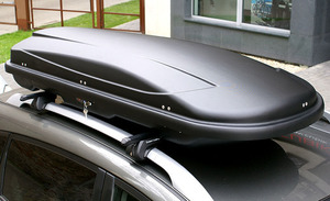 Бокс на крышу автомобиля SOTRA X-Treme Xt 400.N матовый черный с текстурным покрытием, фото 2