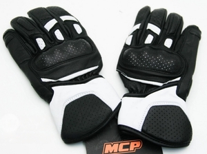 Мотоперчатки Wild MCP (черно-белый, Black-White, XL), фото 1