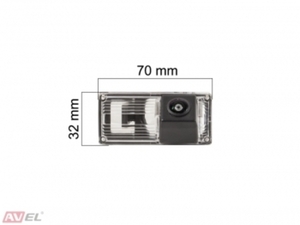 CCD HD штатная камера заднего вида AVS327CPR (#094) для автомобилей LEXUS/ TOYOTA, фото 2
