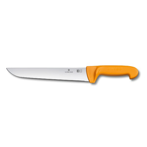 Нож Victorinox разделочный, лезвие 21 см, оранжевый, фото 2