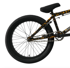 Велосипед BMX Tech Team Grasshopper 20"х20,8" оранжево-черный 2024, фото 3