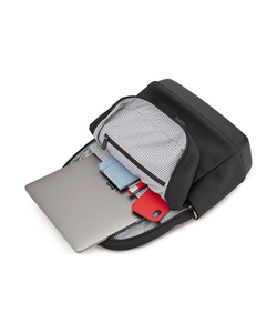 Рюкзак Moleskine The Backpack Soft Touch 15", черный, 41x13x32 см, фото 4
