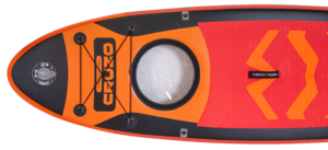Сапборд Tech Team Cruzo (orange) 290x77x10 см (с окном), фото 5