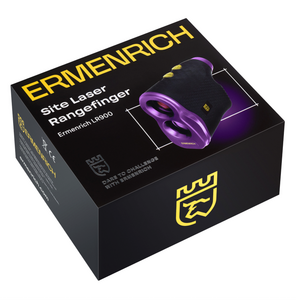 Лазерный строительный дальномер Ermenrich LR900, фиолетовый, фото 11
