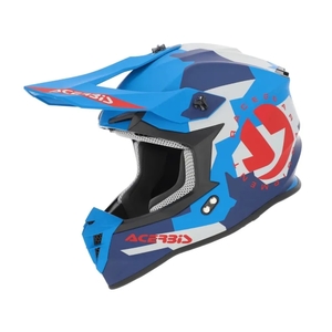 Шлем Acerbis LINEAR 22-06 глянцевый Blue/Red 2 XL, фото 1