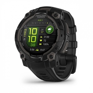 Часы Garmin Instinct 3 45mm AMOLED Black with Black Silicone (010-02936-00G), фото 1