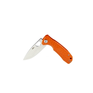 Нож Honey Badger Flipper D2 M (HB1060) с оранжевой рукоятью, фото 3