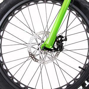 Велосипед Tech Team Attack 26"х15" Fat зеленый, фото 8
