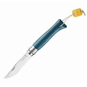 Нож Opinel №8, нержавеющая сталь, синий, лимитированная, фото 1