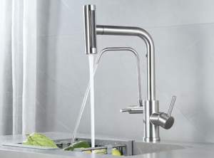Смеситель для кухни ZORG Steel Hammer (SH 091 CR) Хром, фото 6
