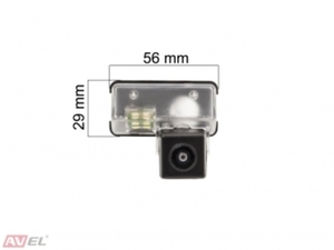 CCD HD штатная камера заднего вида AVS327CPR (#099) для автомобилей CITROEN/ PEUGEOT/ TOYOTA, фото 2