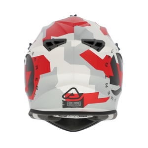 Мотошлем Acerbis Linear 22-06 глянцевый White/Grey L, фото 5