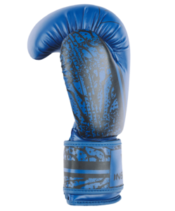Перчатки боксерские Insane ODIN, ПУ, синий, 14 oz, фото 2