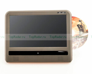 Комплект навесных мониторов на подголовник ERGO ER9T (Серый), фото 2