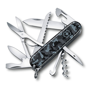 Нож Victorinox Huntsman, 91 мм, 15 функций, морской камуфляж, фото 1