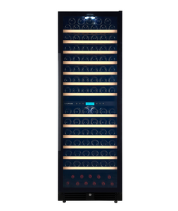 Винный шкаф CellarPrivate двухзонный на 163 бутылки черный CP165-2TB, фото 7