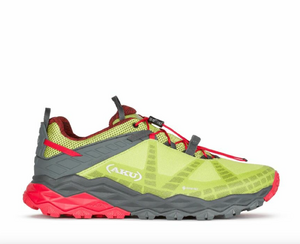 Кроссовки треккинговые AKU FLYROCK GTX, lime/red, р.8 (42), фото 4