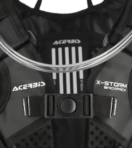Рюкзак с гидропаком Acerbis X-STORM LOGO Black/White (14,5/3 L), фото 7