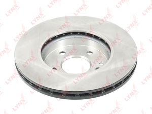 Диск тормозной передний (288x25) LYNXauto BN-1081. Для MERCEDES-BENZ C200K-280(W202/W203) 95-07 / E200-320(W210) 95-03, фото 2