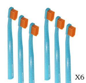 Инновационная мягкая зубная щетка ECODENTIS 4000 Soft (6 шт.), фото 1