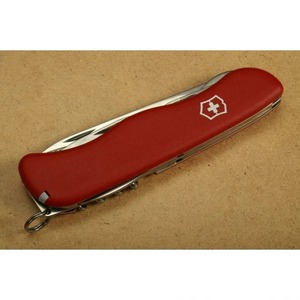 Нож Victorinox Picknicker, 111 мм, 11 функций, с фиксатором лезвия, красный, фото 7