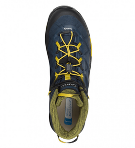 Ботинки треккинговые AKU ROCKET MID GTX, blue/mustard, р.10 (44,5), фото 4