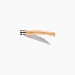Нож филейный Opinel №10, нержавеющая сталь, рукоять из дерева бука, фото 2