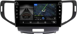 Штатная магнитола LeTrun 7803-9-accord для Honda Accord 8 (VIII) RUS 2008-2013 на Android 10 (4G-SIM, 4/64, DSP, IPS) c крутилками c оптическим выходом