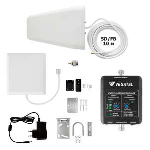 Готовый комплект усиления сотовой связи VEGATEL VT-900E-kit (дом, LED), фото 1