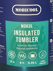 Термобутылка Mobicool BubbleSafe tumbler MDB 35 (нерж. сталь, 0,35л, Blue), фото 6