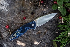 Нож Ruike Fang P105 черно-синий, фото 6