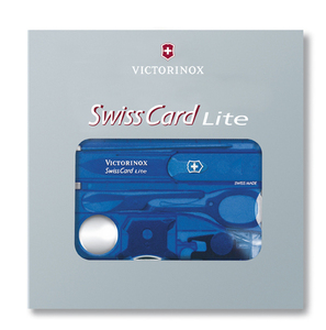 Швейцарская карточка Victorinox SwissCard Lite, красная, фото 7
