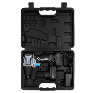 Дрель-шуруповерт аккумуляторная бесщеточная компактная DEKO Loner 20V PRO в кейсе, 20В, 2x3.0Ач, фото 5