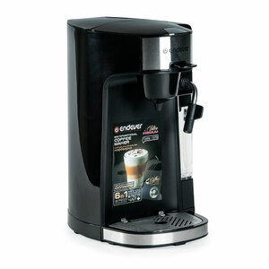 Многофункциональная кофеварка ENDEVER Costa-1070 электрическая, мош. 1000 Вт, 6 в 1, резервуар для воды (0,5 л) и молока (0,3 л), фото 2