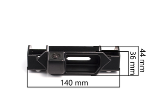 CCD штатная камера заднего вида с динамической разметкой AVEL Electronics AVS326CPR (#084) для SUZUKI SX4, интегрированная с ручкой багажника, фото 2