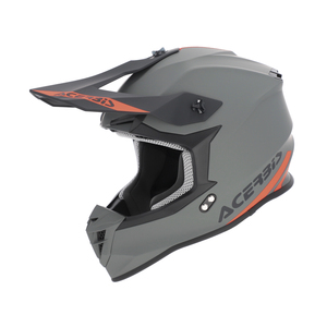 Мотошлем кроссовый Acerbis Linear 22-06 матовый Grey XL, фото 1