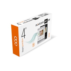 HD видеодомофон 4.3" с поддержкой карты памяти MAGIC 4 HD DARK Novicam v.4852, фото 5