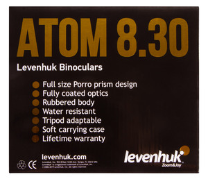 Бинокль Levenhuk Atom 8x30, фото 15