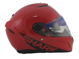 Шлем SHARK SPARTAN 1.2 BLANK Red Glossy M, фото 8