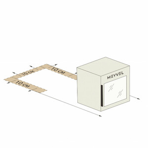 Винный холодильник (шкаф) термоэлектрический MEYVEL MV06-TBF1-Next, фото 9