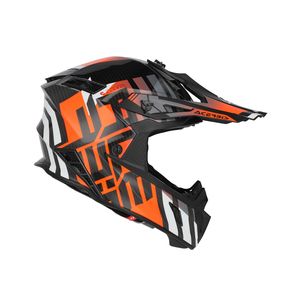 Шлем Acerbis STEEL CARBON 22-06 Black/Orange глянцевый XS, фото 2
