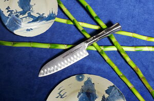 Нож Samura сантоку Bamboo, 13,7 см, AUS-8, фото 9