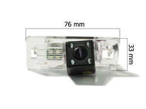 CMOS ИК штатная камера заднего вида AVEL Electronics AVS315CPR (#001) для AUDI A1/A4 (B8)/A5/A7/Q3/Q5/TT / VOLKSWAGEN GOLF V/VI PLUS/JETTA VI/PASSAT B7/POLO V SEDAN/TOURAN (11+)/TOUAREG II, фото 2
