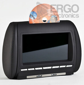 Комплект автомобильных DVD подголовников ERGO ER 800X2HD, фото 2