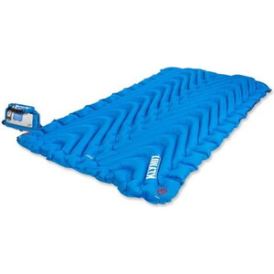 Надувной коврик KLYMIT Static V pad Double Blue, синий, фото 3