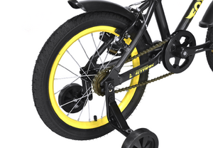 Велосипед Stark'24 Foxy Boy 16 черный/желтый, фото 4
