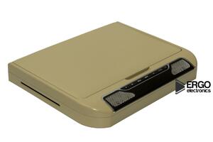Автомобильный потолочный монитор 13.3" со встроенным Full HD медиаплеером ERGO ER13S-DVD (бежевый), фото 5