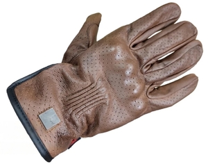Мотоперчатки классические Hound MCP (коричневый, Brown, M)
