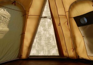 Всесезонная универсальная палатка Лотос 5У Шторм (серо-салатовая), фото 10