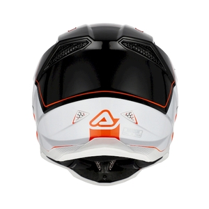 Шлем Acerbis T711 Orange/White глянцевый L, фото 6